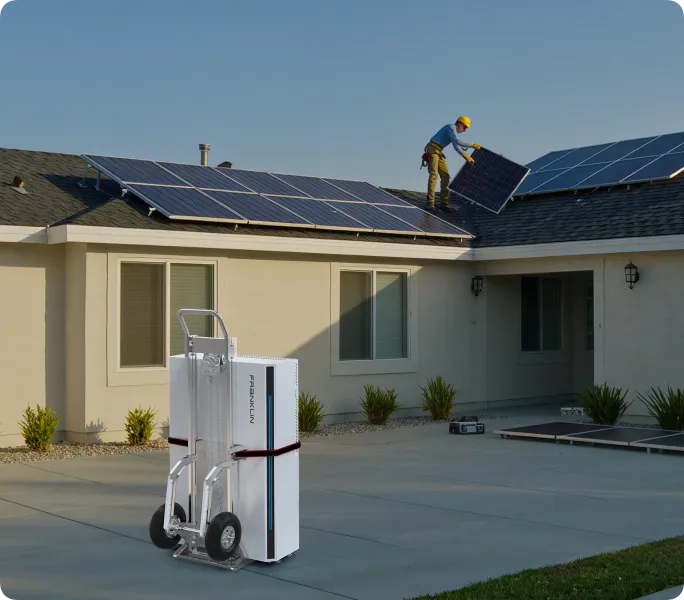 Franklin Whole Home battery installation