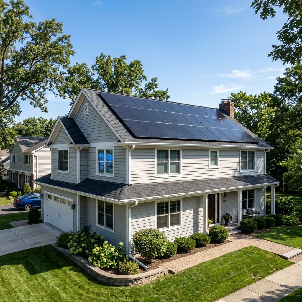 Aesthetic Solar Installation